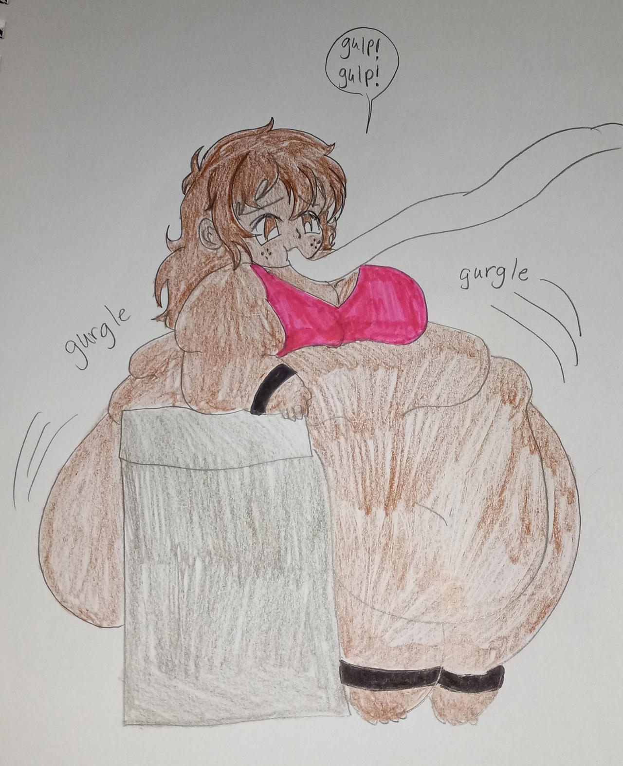 Water Inflation Gif Deviantart My first water inflation part 3 by CakePopArtist18 on DeviantArt