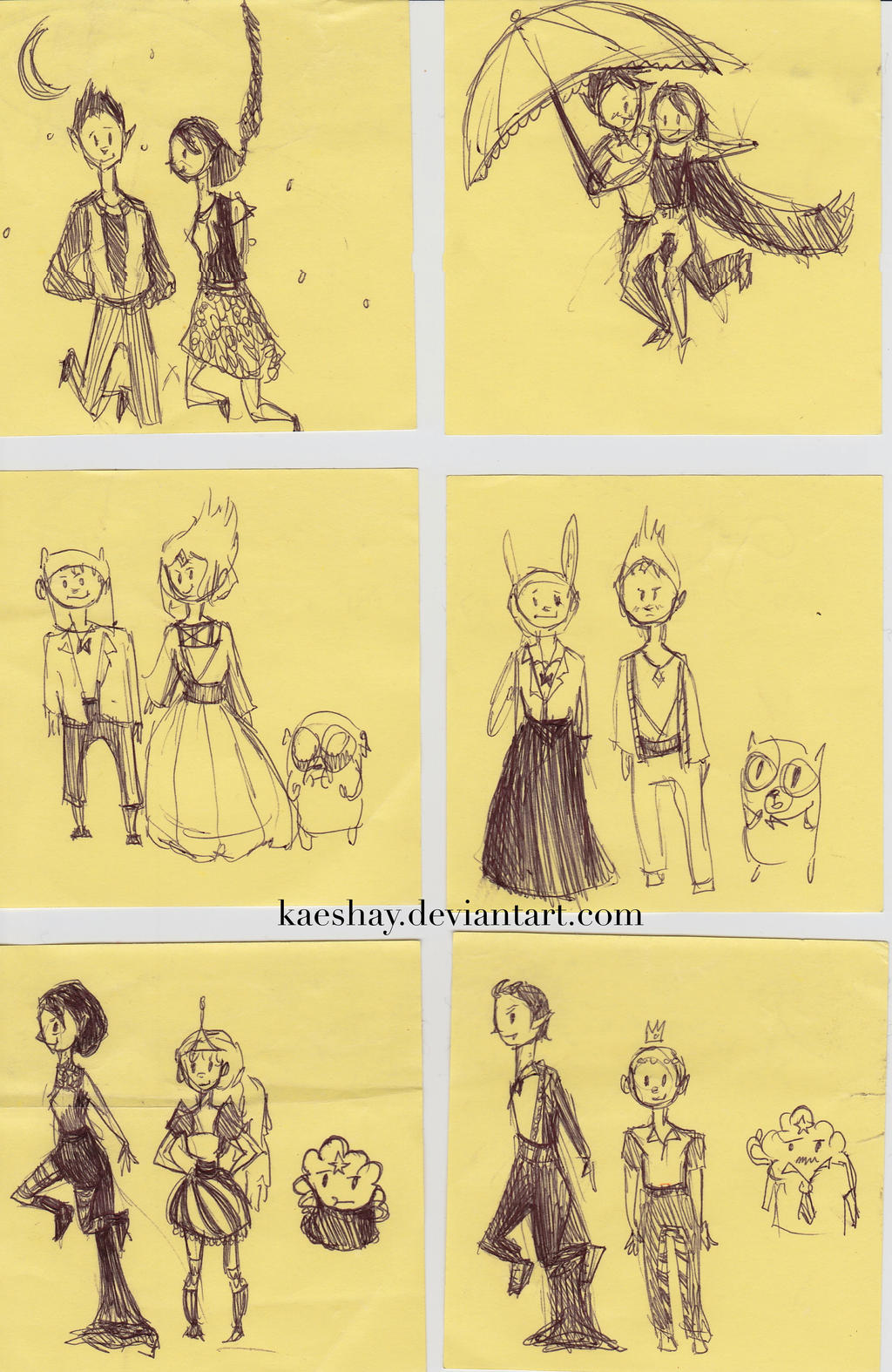 Adventure Time : Sticky Notes by Kaeshay on DeviantArt