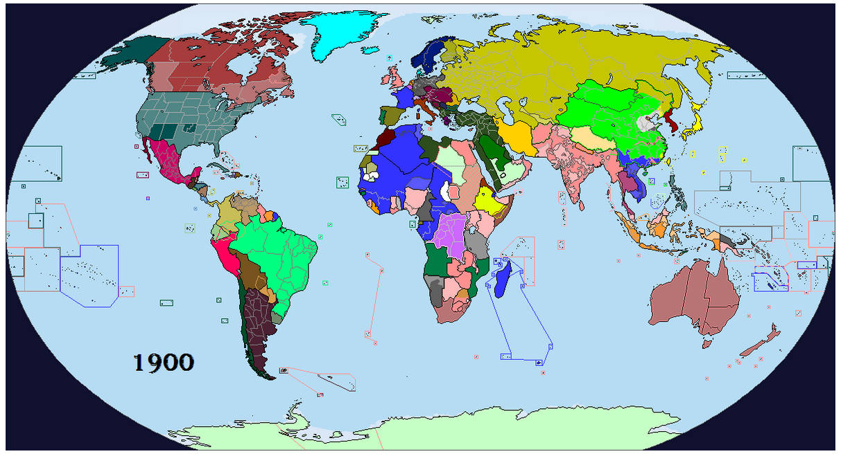 Maps Of The World 1900s 1900 1909 By ToonArt789 On DeviantArt maps-of-the-world-1900s-1900-1909-by-toonart789-on-deviantart