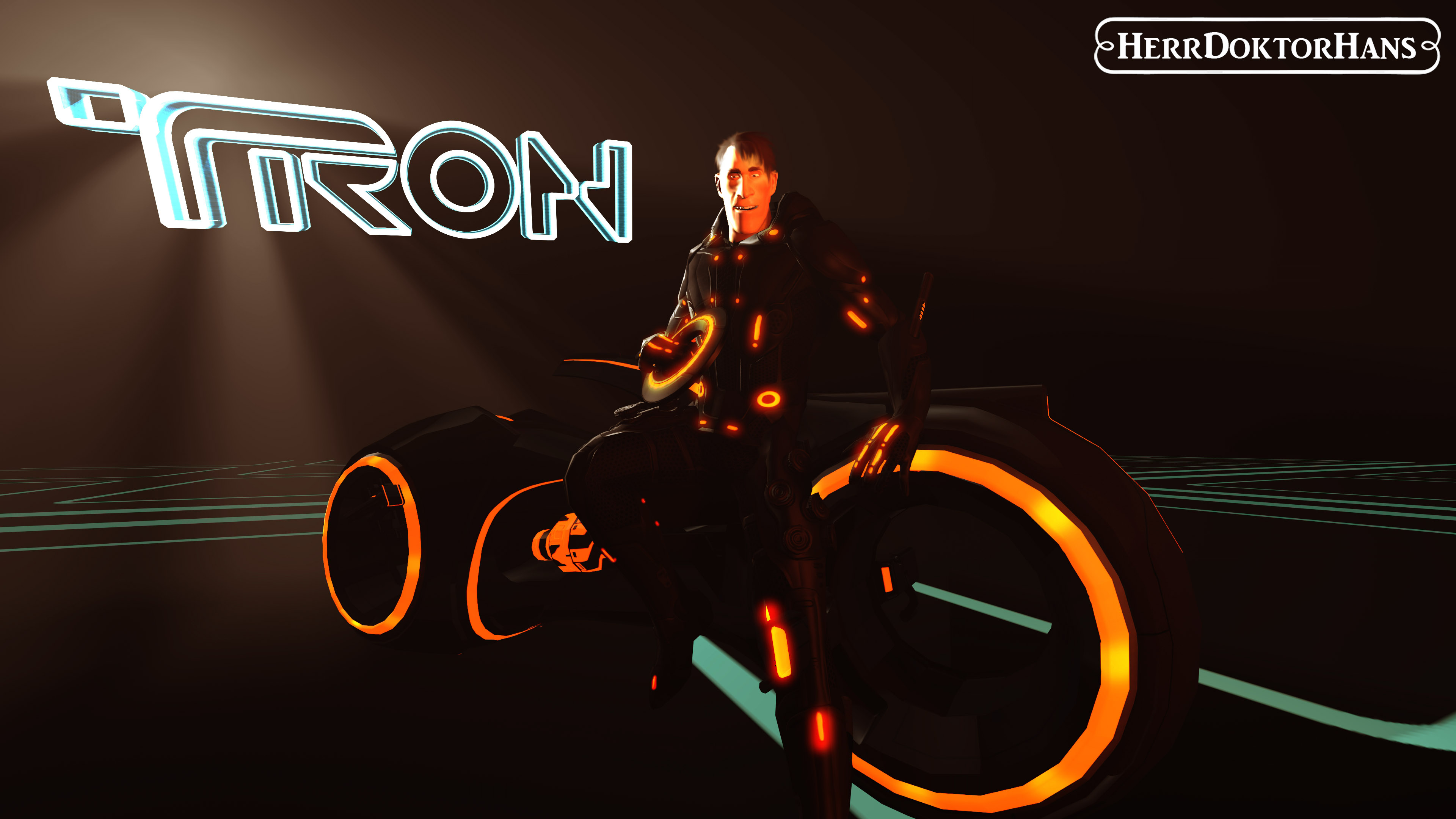 [SFM] Tron fortress