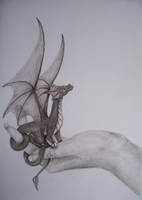 Dragon in hand