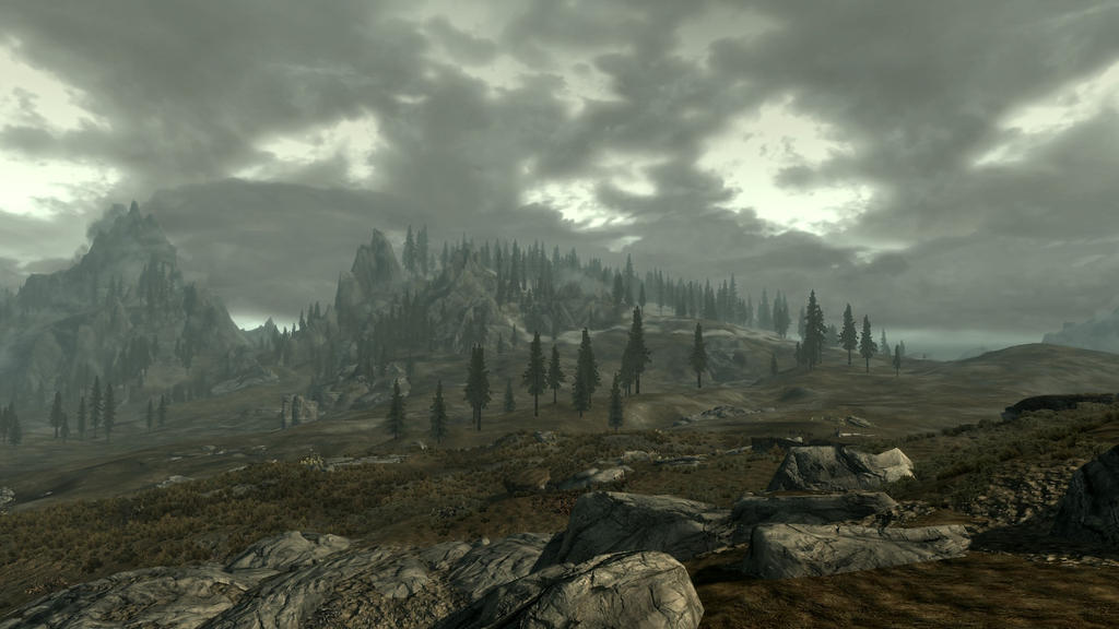 Landscape of Whiterun 14