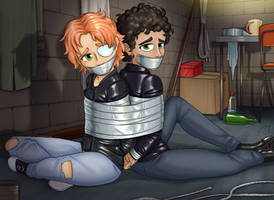 Trapped at the basement