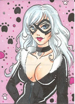 ACEO: Black Cat