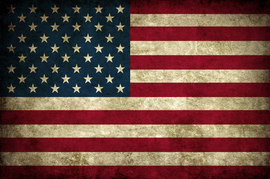 USA Grunge Flag