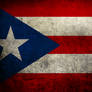 Puerto Rico Flag Grunge