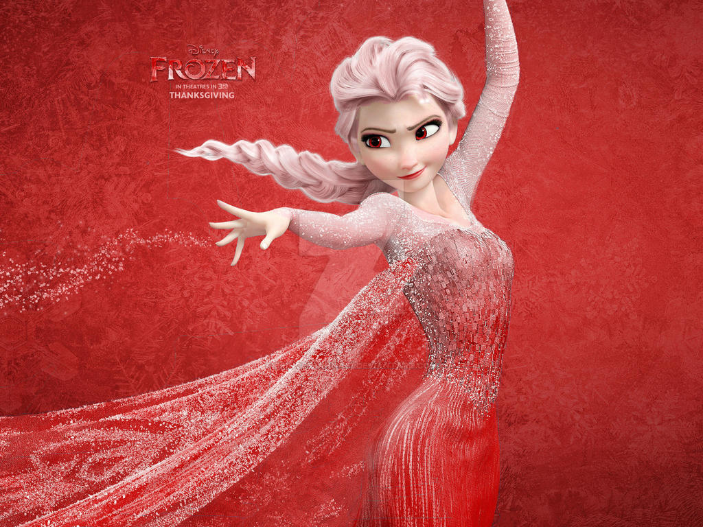 elsa in red dress Beautiful red dress Elsa by constable.frozen@instagram : r/Frozen