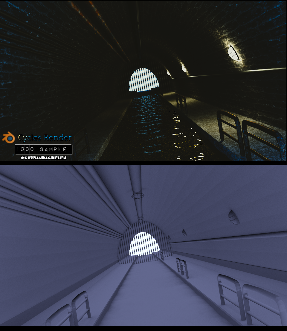 3D Tunnel Model - Oguzhan Dagdelen