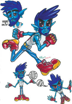 Dirk The Duppy Marker Sketches 01