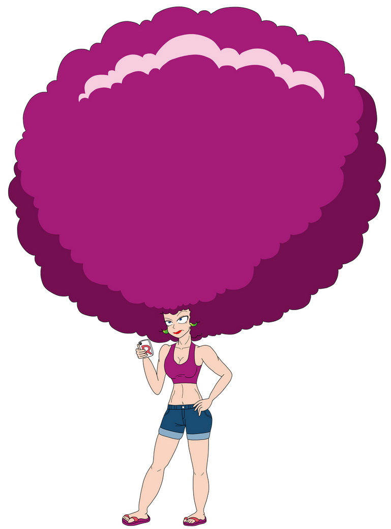 Casual Jessie Afro by TheAmazingMisterZ on DeviantArt