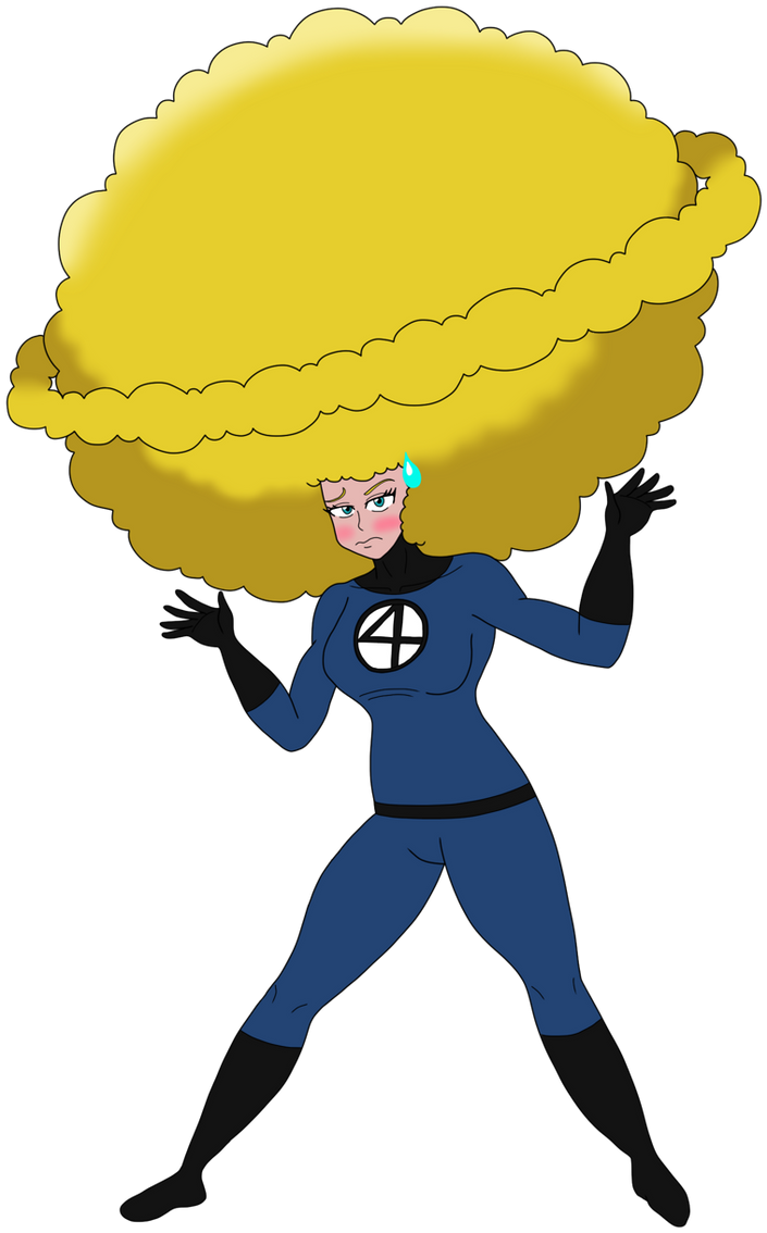 Sue Storm's Cosmic Afro by TheAmazingMisterZ on DeviantArt