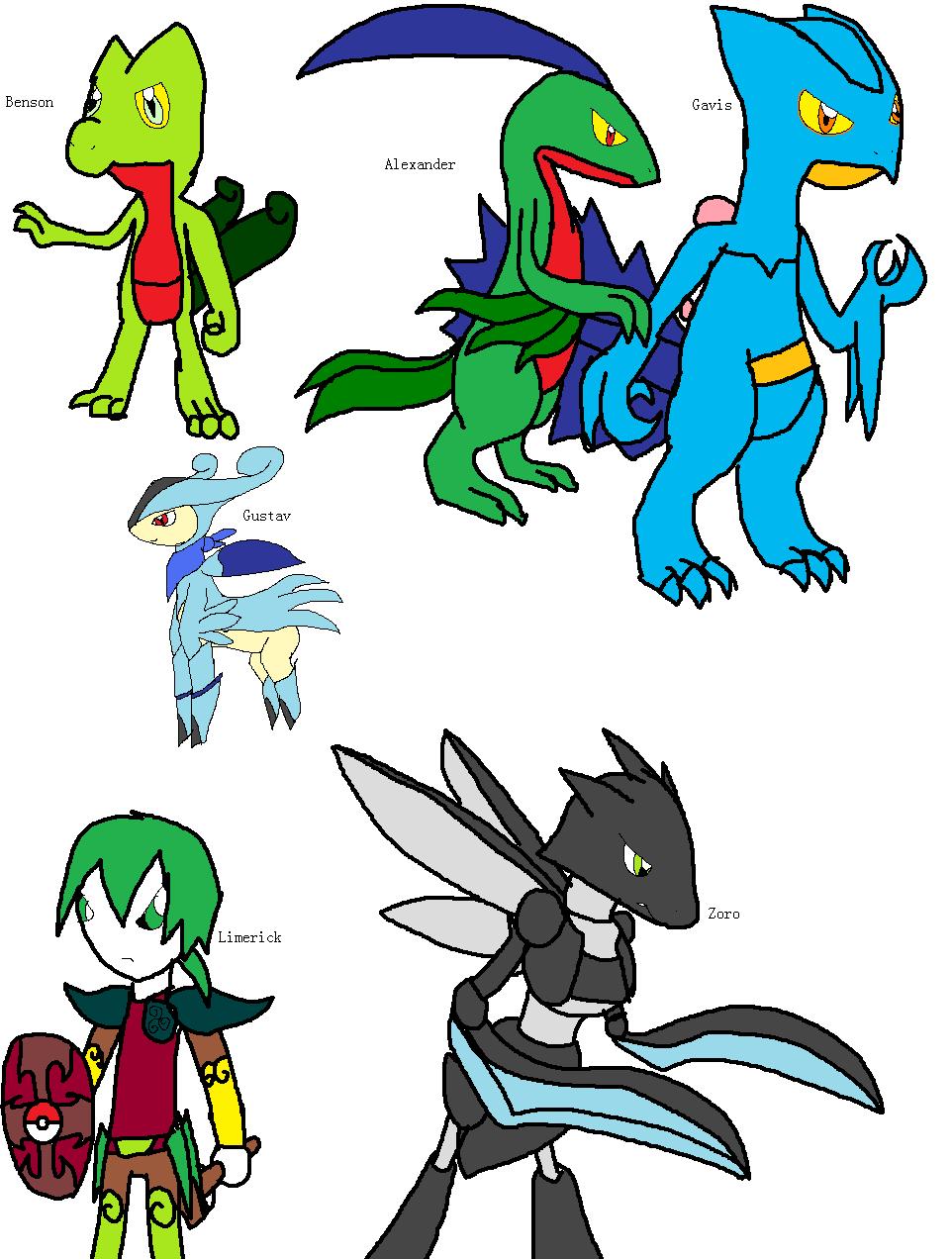 The Gardevoir/Gallade Evolution Line by RetracGamer on DeviantArt