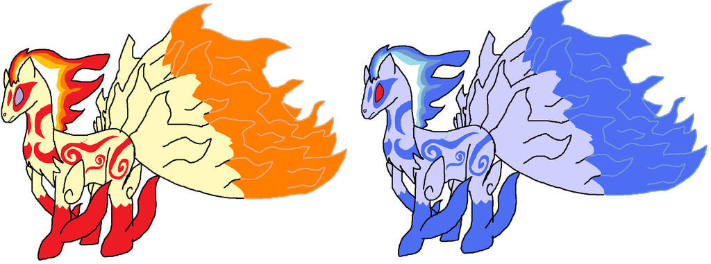 Mega 9 Tails Mega Ninetails by YingYangHeart on DeviantArt
