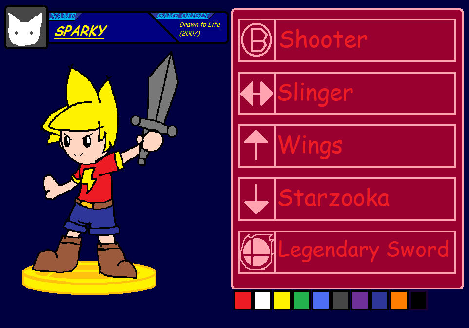 Smash Bros DeltaSparky by YingYangHeart on DeviantArt