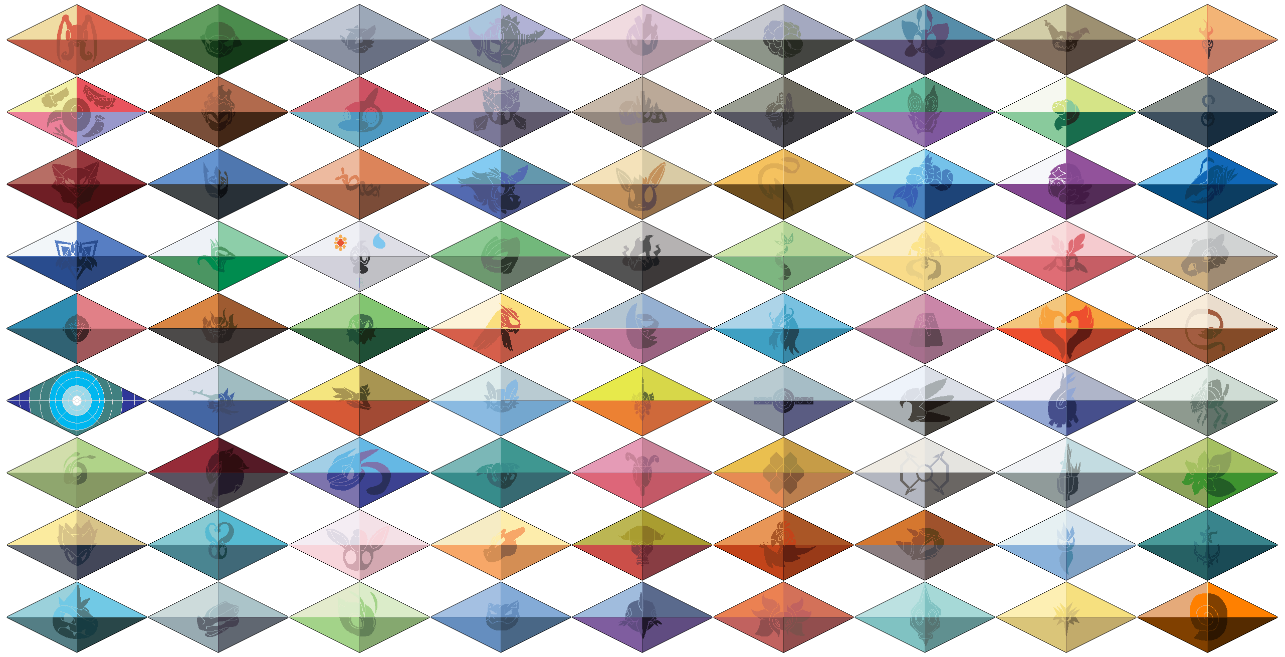 Crystal Type Deviantart Fanmade Z-Crystals by YingYangHeart on DeviantArt