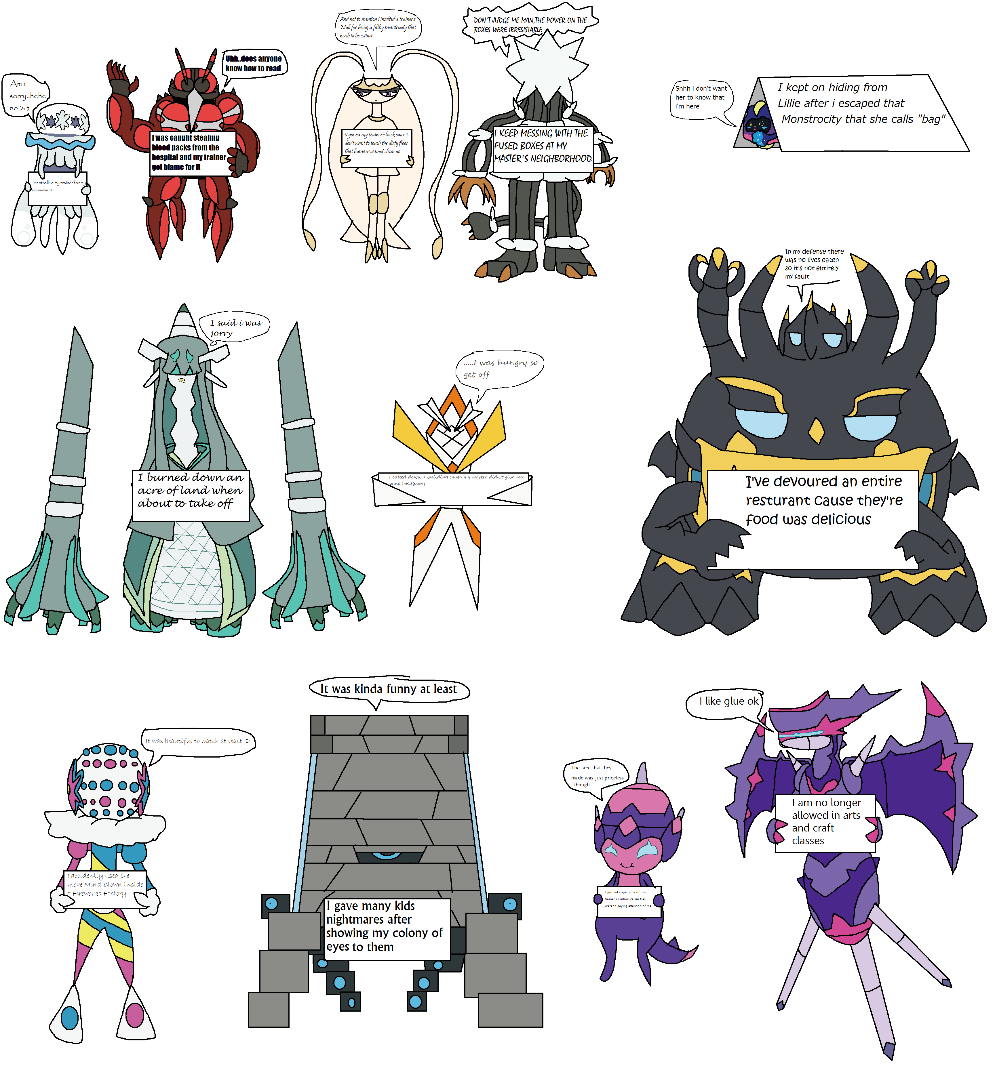 Every Ultra Beasts Pokemon 