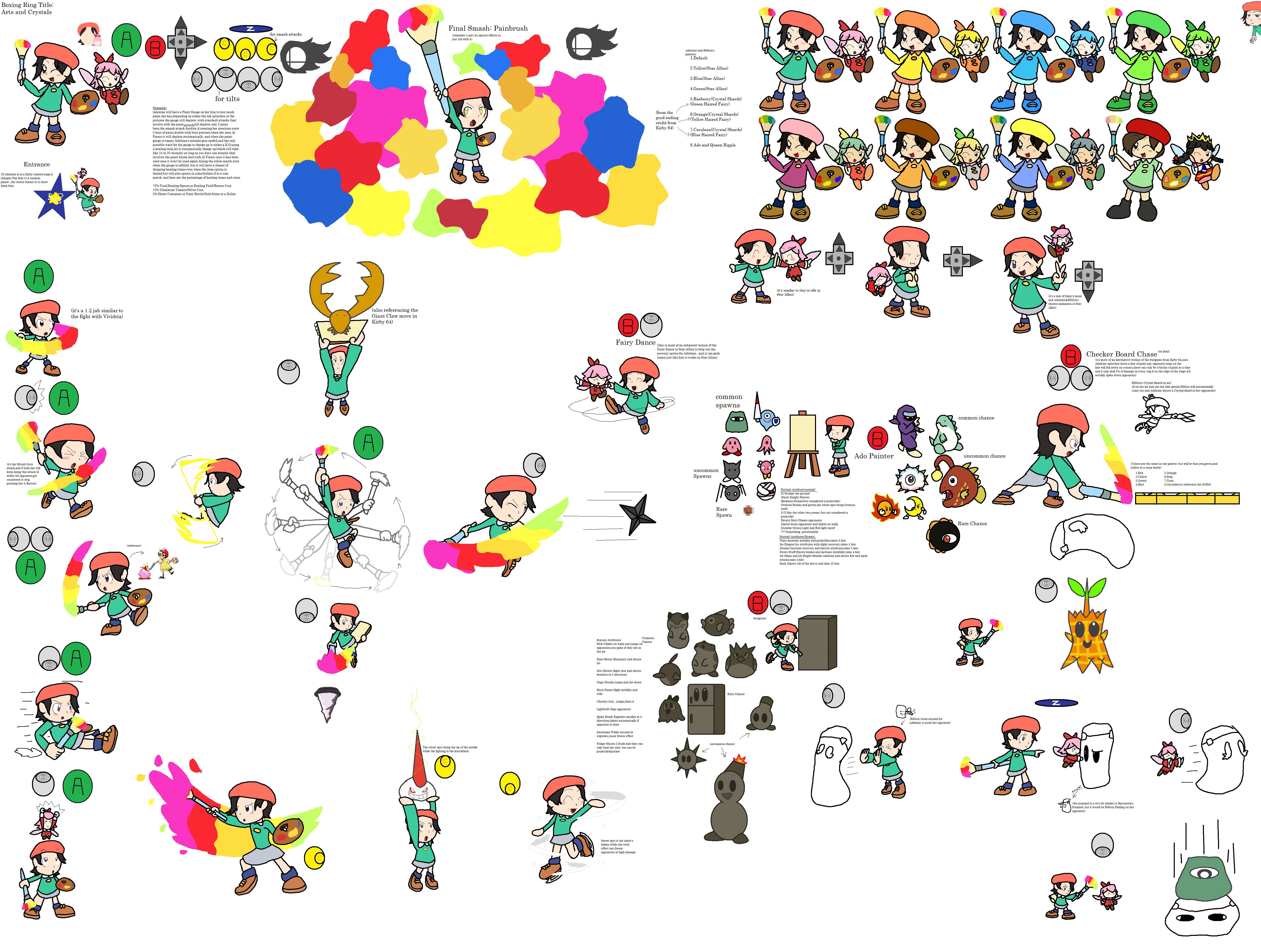 Ssb Move Set Adeleine's Smash Bros movesets by YingYangHeart on DeviantArt