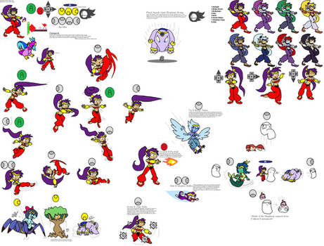 Shantae's Smash Bros moveset