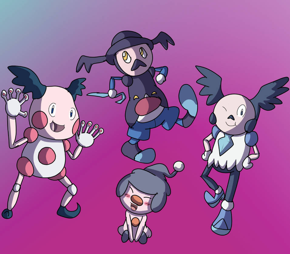 Official Mr Mime Line by YingYangHeart on DeviantArt