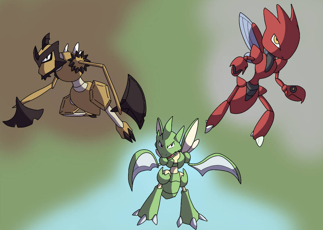 Scyther Line by YingYangHeart on DeviantArt