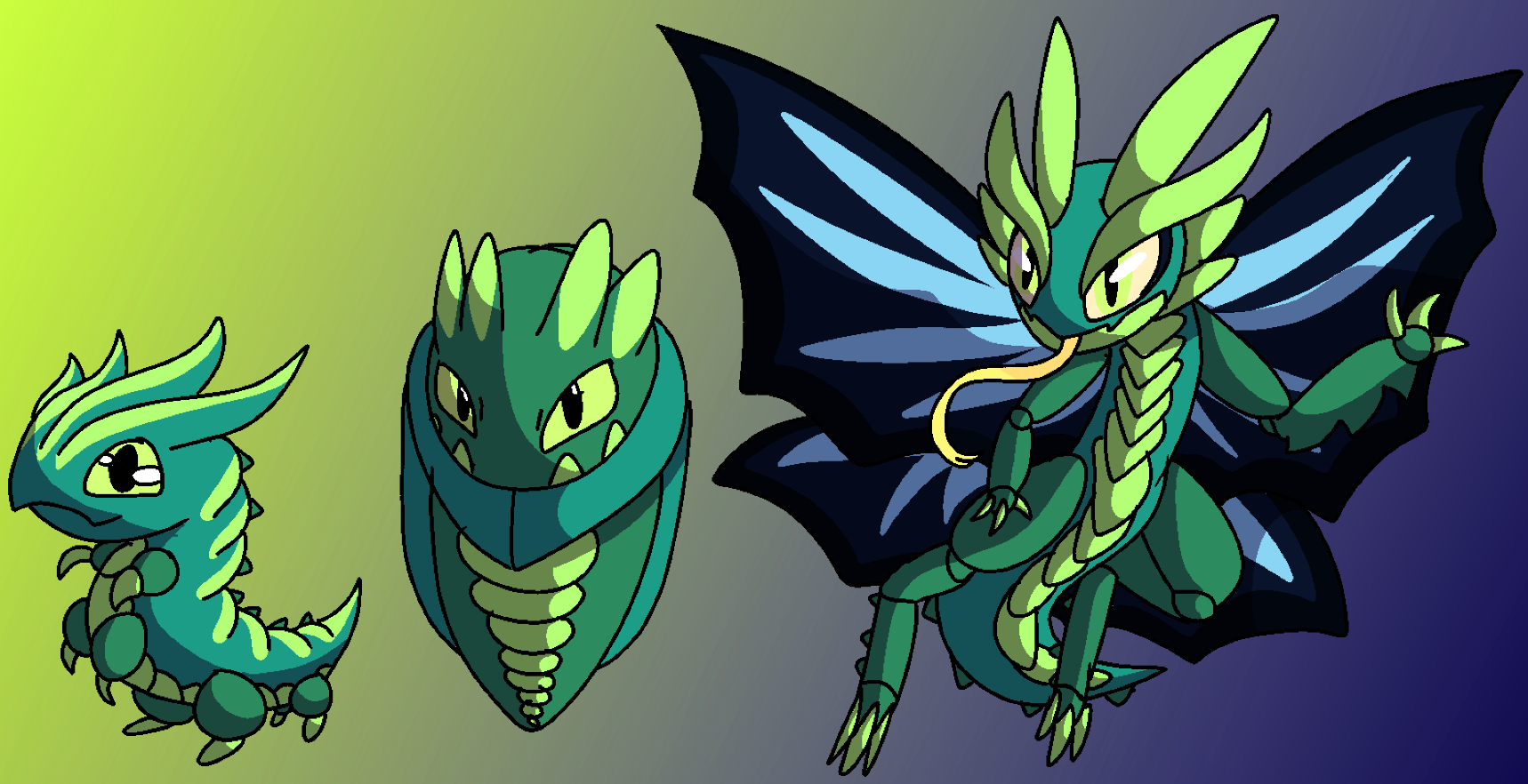 Bug type Pseudo Legendary by YingYangHeart on DeviantArt