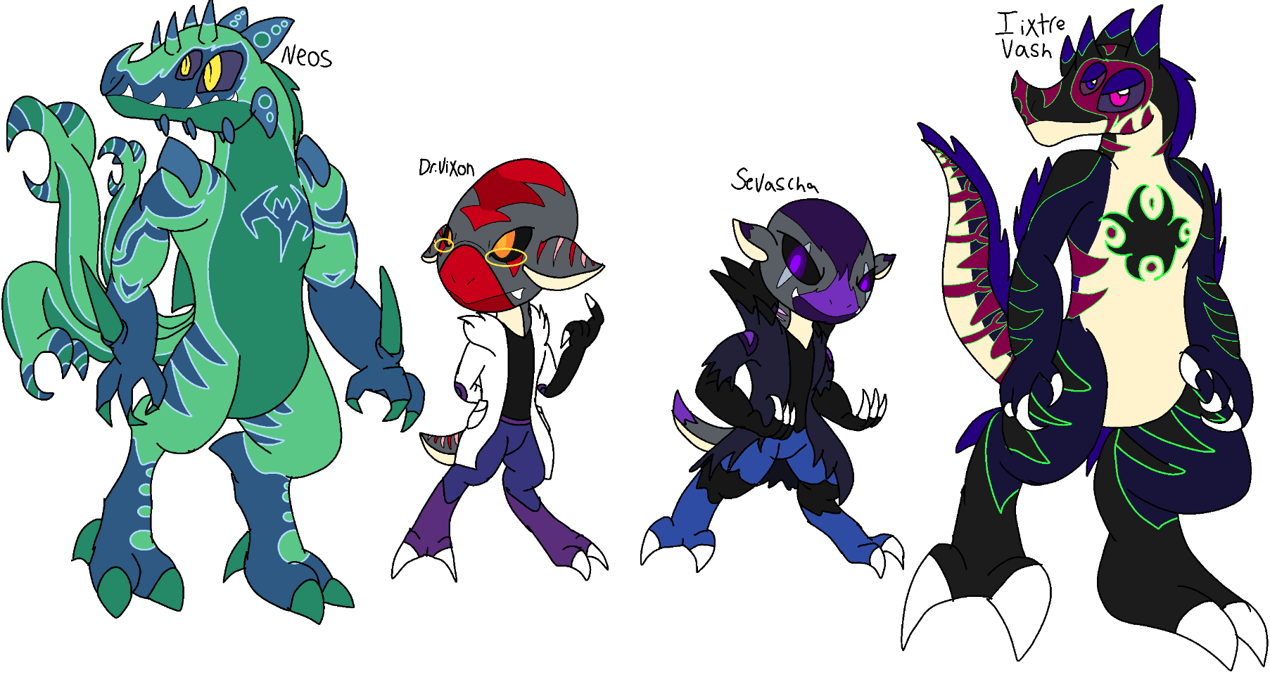 Alien Cast by YingYangHeart on DeviantArt