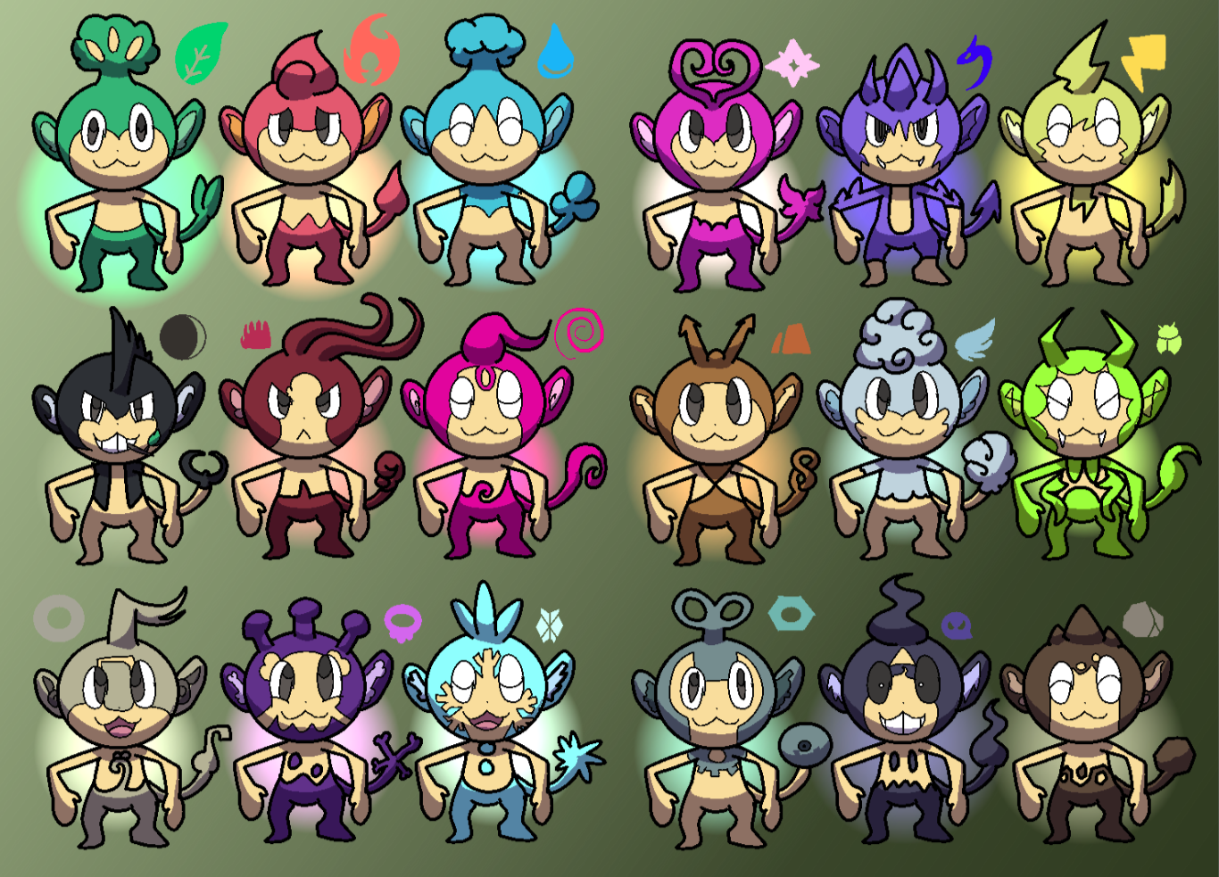 Generation [S] Type Chart by WarioWules09 on DeviantArt