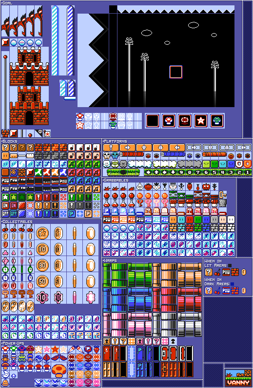 Smb2 Ui SMB2 - Slightly Redesigned Objects + More! by xVannyArts on DeviantArt