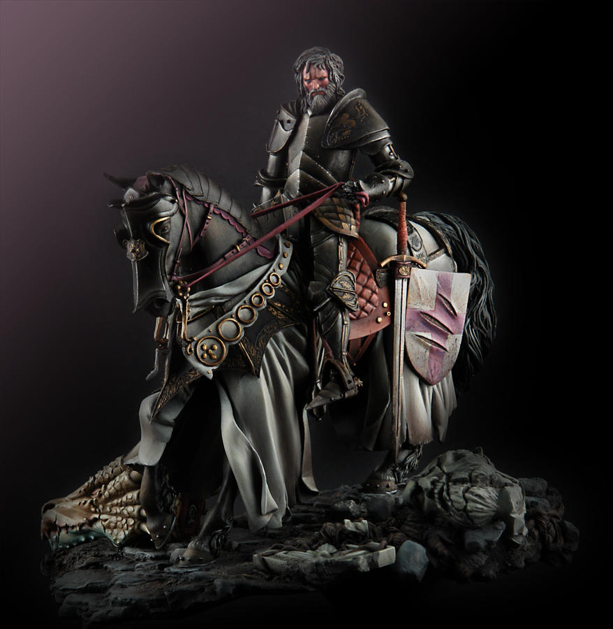 Saint George miniature by sbmaniac on DeviantArt