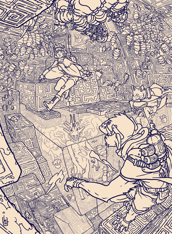 To steal a god by IgorWolski