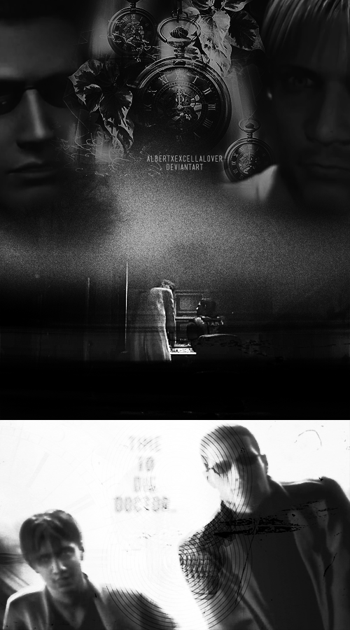 Wesker and Birkin Tumblr Work #1