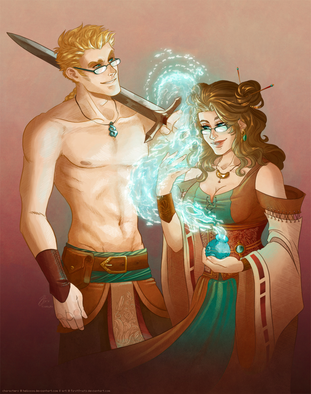 Selene and Shamael