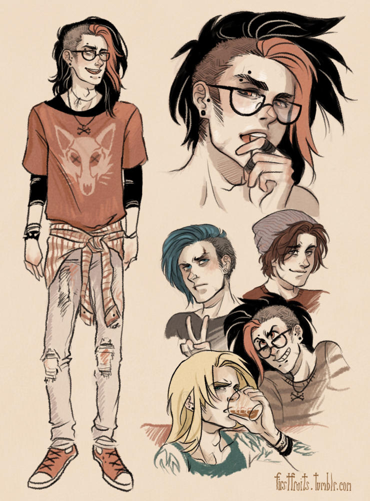 Band Sketches by CrystalCurtisArt on DeviantArt