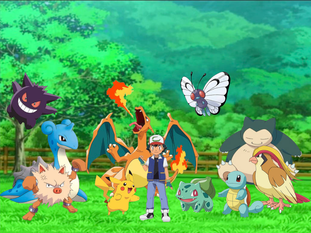 Ash Pokemon Collection My Version of Ashs Kanto Pokemon Team by Claim17 on DeviantArt