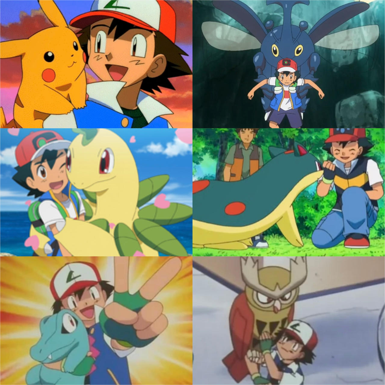 Ashs Johto Squad by Noljak102 on DeviantArt