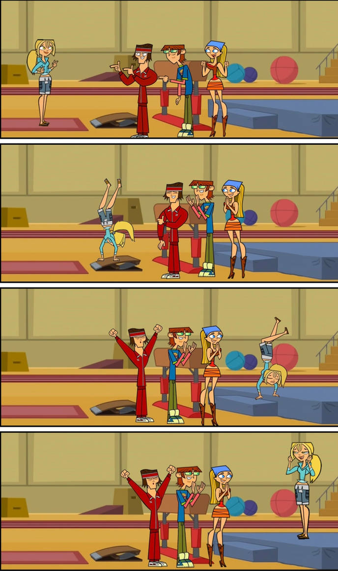 TD: Bridgette performing gymnastics by Noljak102 on DeviantArt