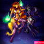 StarFire And Raven Thicc version