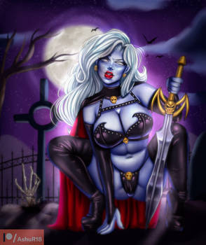 lady death pin up