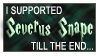 i supported snape