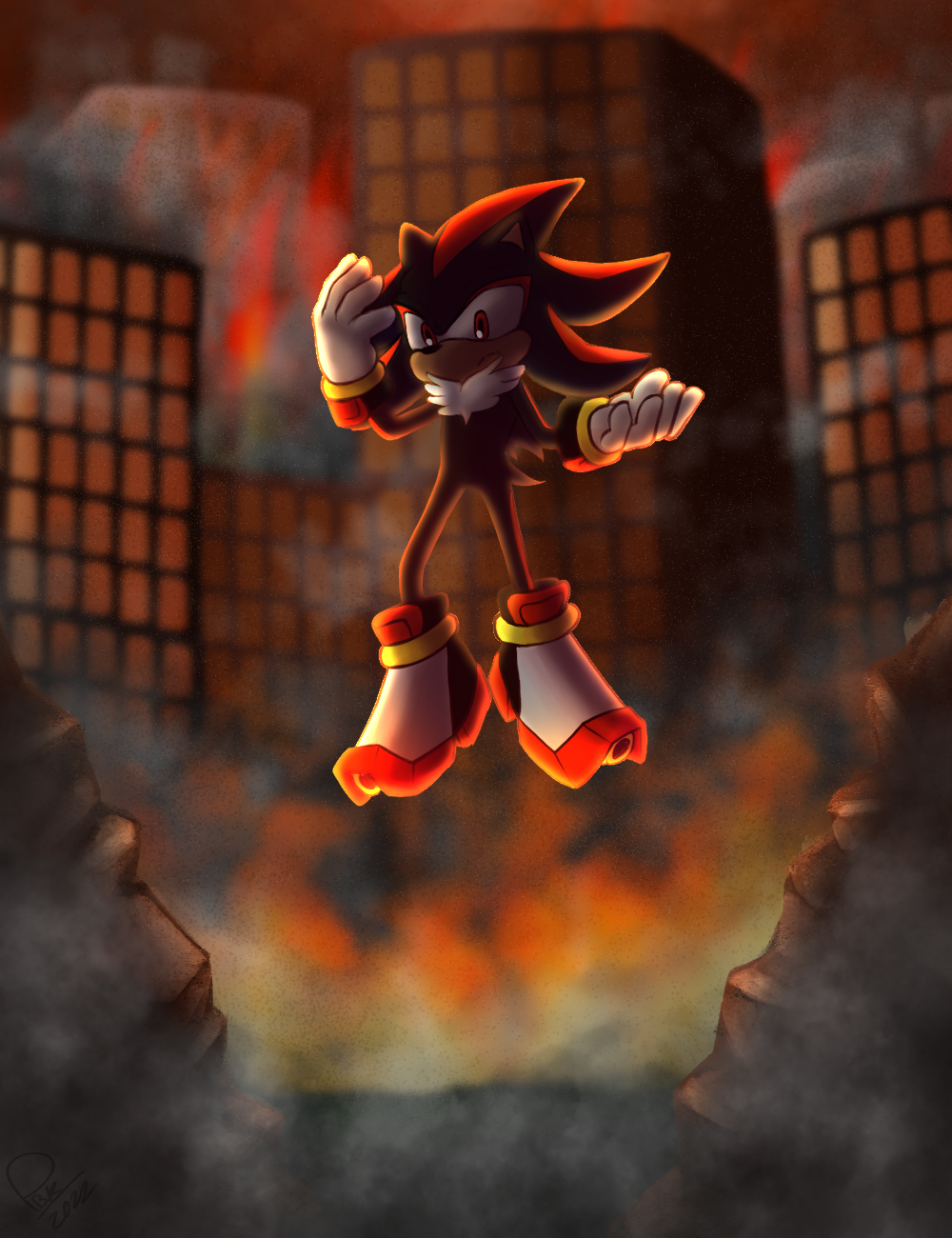 Shadow the Hedgehog [Fanart] by RealStellaxyXP on DeviantArt