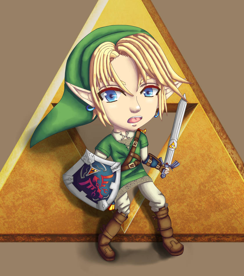 Legend of Zelda: Link Chibi by BritxBrit on DeviantArt