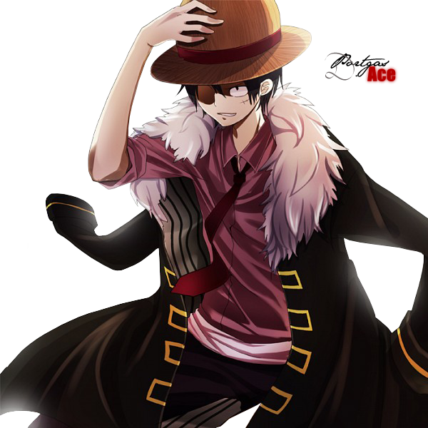 PNG- Luffy by GazelBlack on DeviantArt