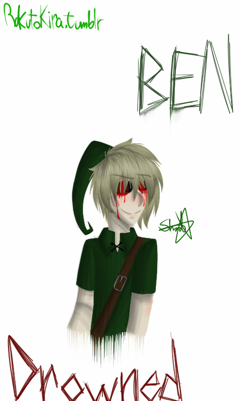 BEN_Drowned by RakutoKira on DeviantArt