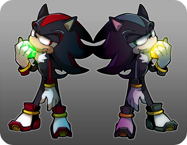 SONIC THE HEDGEHOG - Shadow and Mephiles