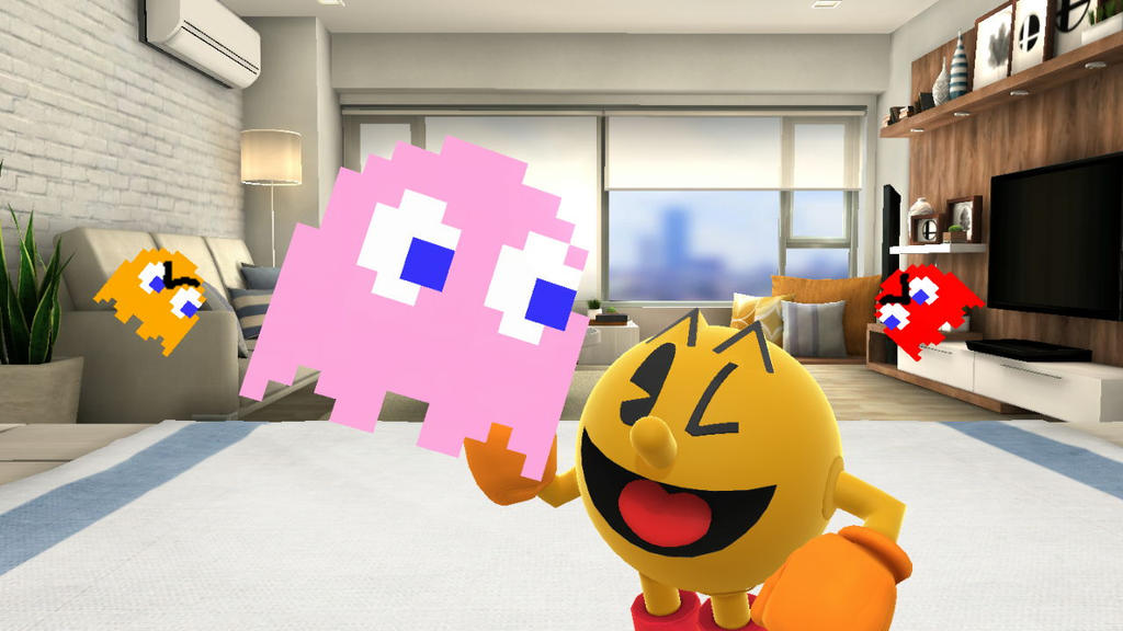 Pinkey Pacman Pinky falls in love with Pac-Man by SonicZenTheFox on DeviantArt