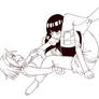 Hinata Choked Out 2