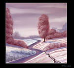 Snowy River Scape by Clu-art