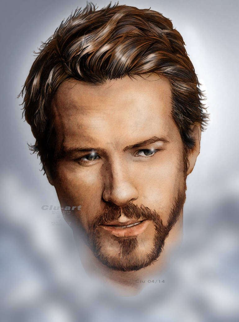 Ryan Reynolds by Clu-art on DeviantArt
