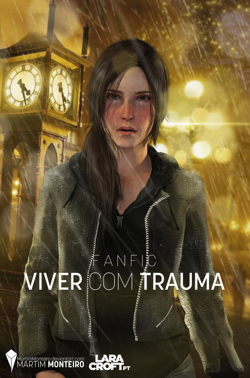 FANFIC COVER - VIVER COM TRAUMA