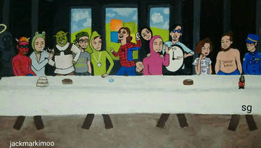 the last supper-memes-papa bless